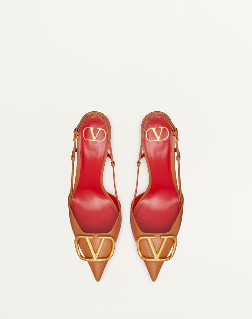 VLogo Signature Calfskin Slingback Pump 80mm / 3.15 in. - Image 4